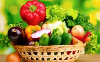 Какие можно есть фрукты и овощи при язве
